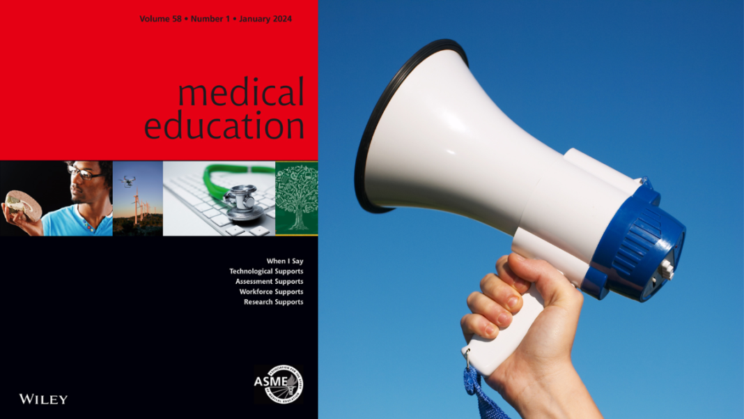 Medical Education journal gives a voice to Practicum Script